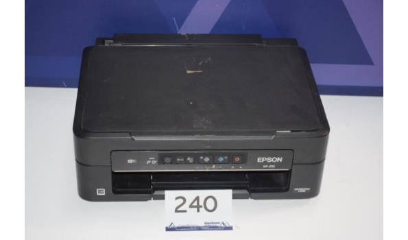 printer EPSON, XP-255, zonder kabels, werking niet gekend